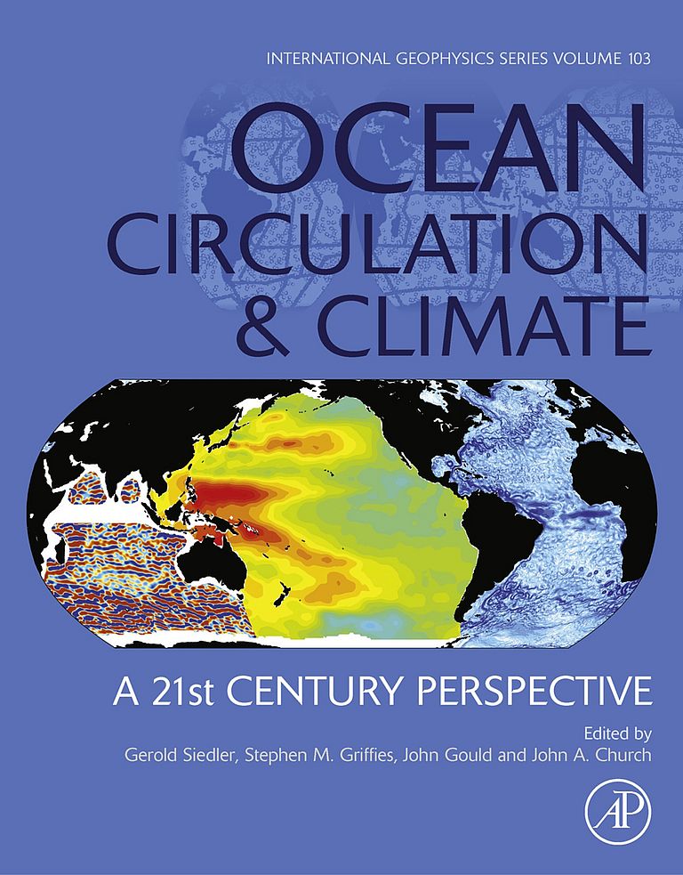 Cover of the new book Ocean Circulation & Climate.