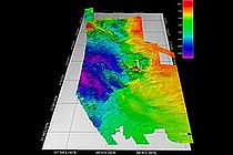 Mit dem neuen Fächerecholot des Forschungsschiff POSEIDON konnten die ersten präzisen Karten vom Hatiba-Tief im Roten Meer erstellt werden. Grafik: IFM-GEOMAR