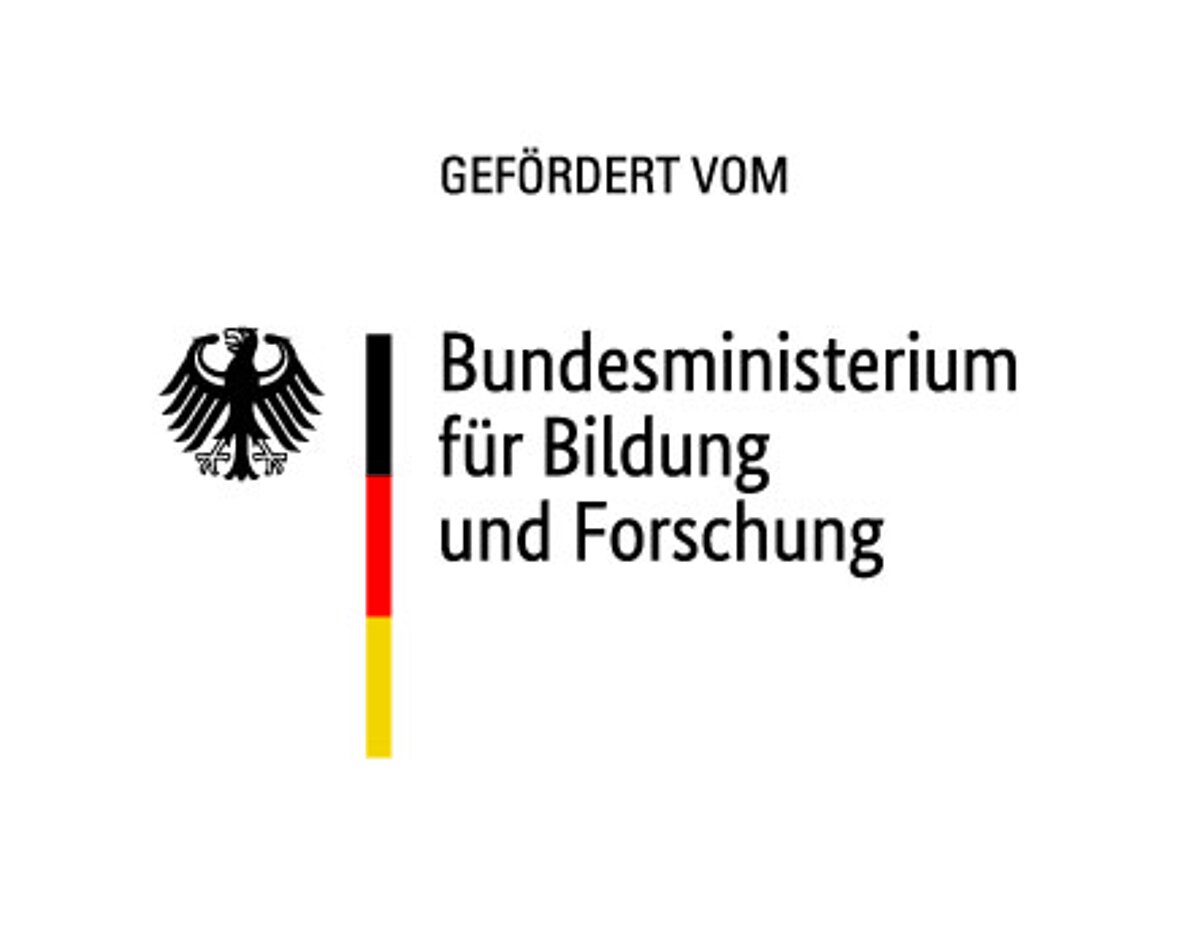 Logo Gefördert vom Dundesministeriumg für BIldung und Forschung
