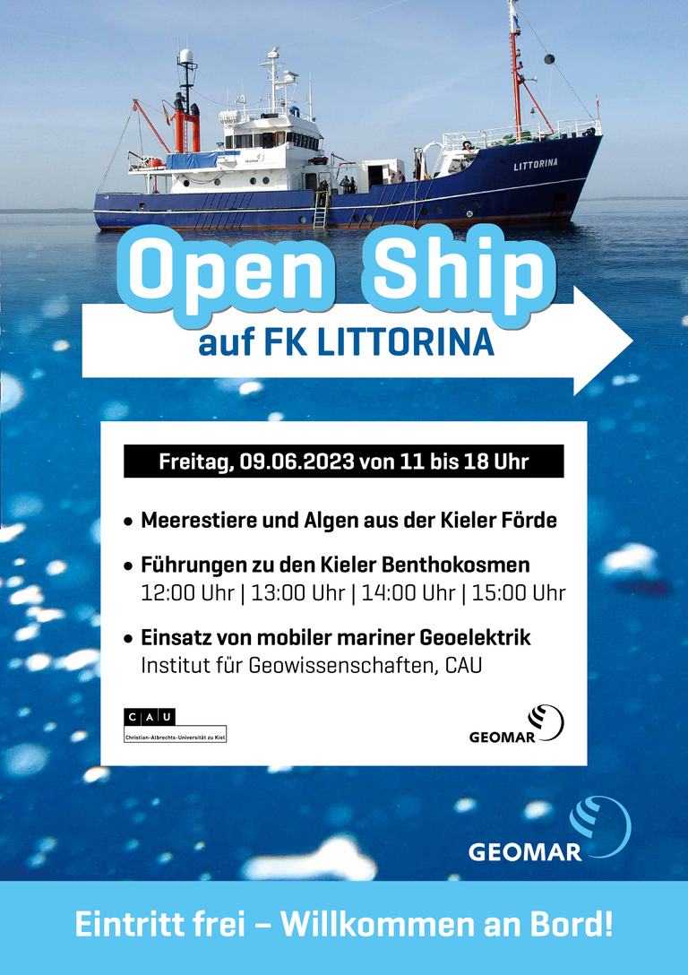 Programm 9. Juni Open Ship