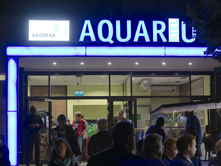 Museumsnacht im Aquarium GEOMAR.
